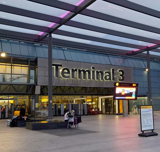 About Heathrow Terminal 3