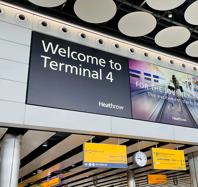 About Heathrow Terminal 4