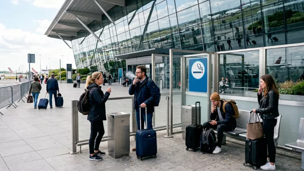 Is There a Smoking Area at Luton Airport Smoking Vaping Guide
